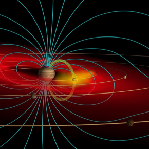 La magnétosphère de Jupiter et son disque de plasma